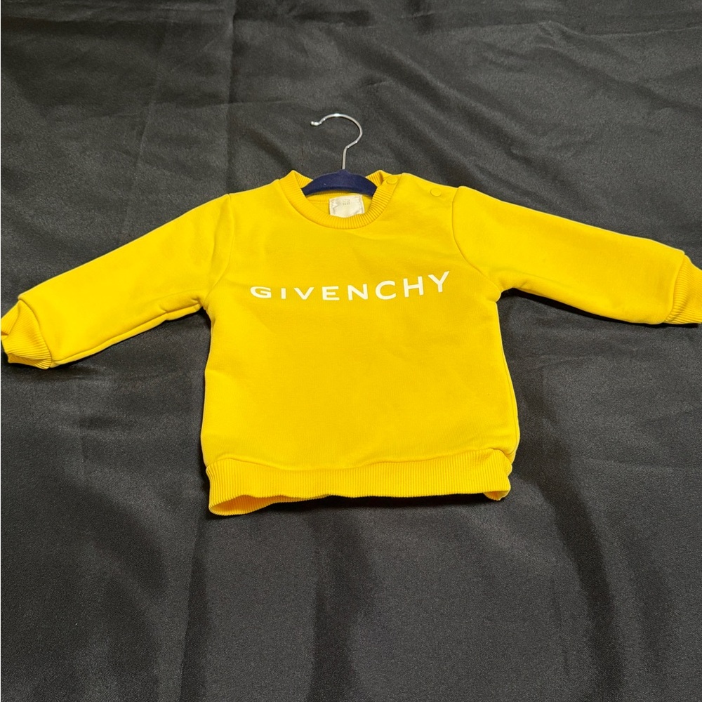 Givenchy Kids Bright Yellow Sweatshirt
